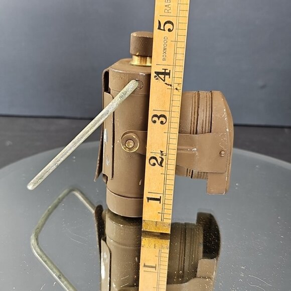 WWII Lamps Electric Co No 1 Black Out Flashlight Lantern Untested London UK - Picture 11 of 13